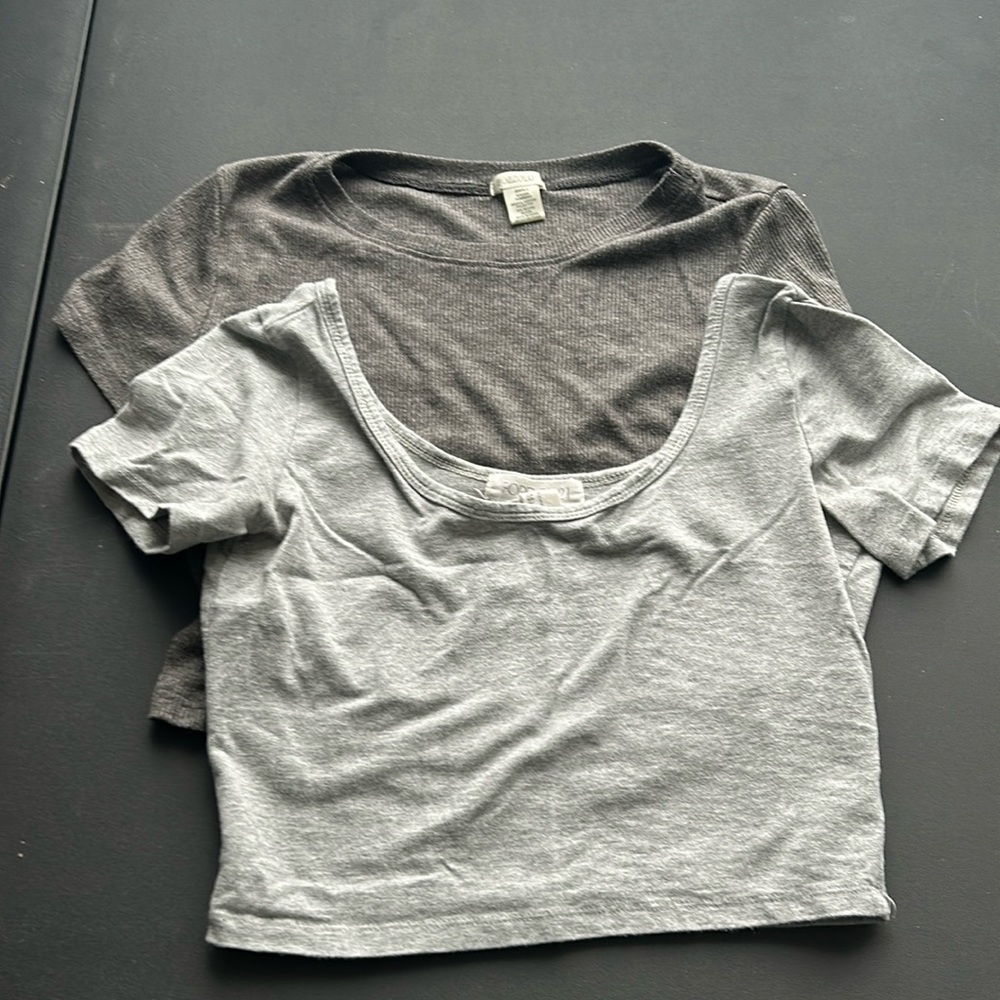 2 pack crop tops